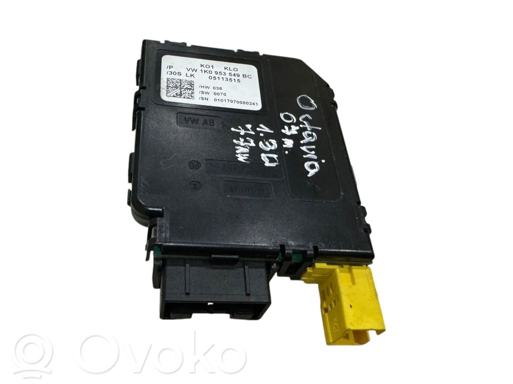 Skoda Octavia Mk2 (1Z) Sensor de ángulo de dirección 