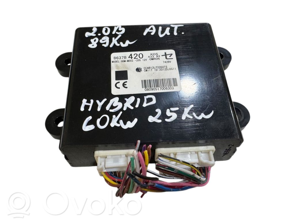 Mitsubishi Outlander Keyless (KESSY) go control unit/module 
