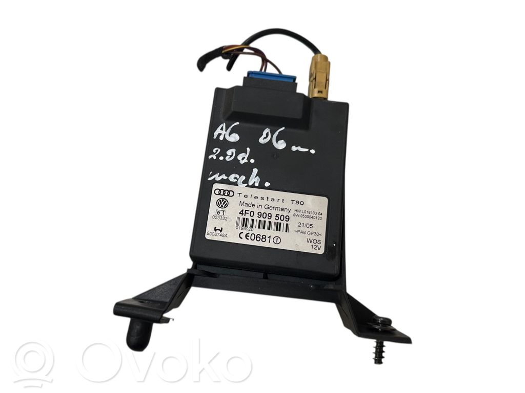 Audi A6 S6 C6 4F Auxiliary heating control unit/module 