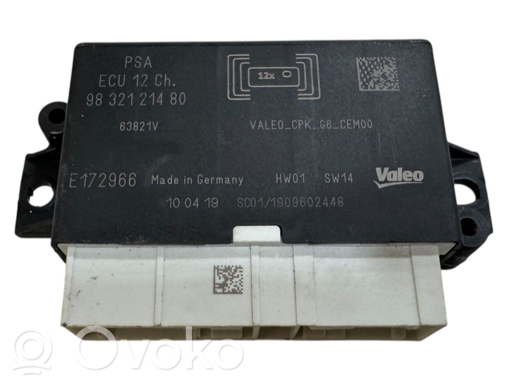 Peugeot Partner Parking PDC control unit/module 