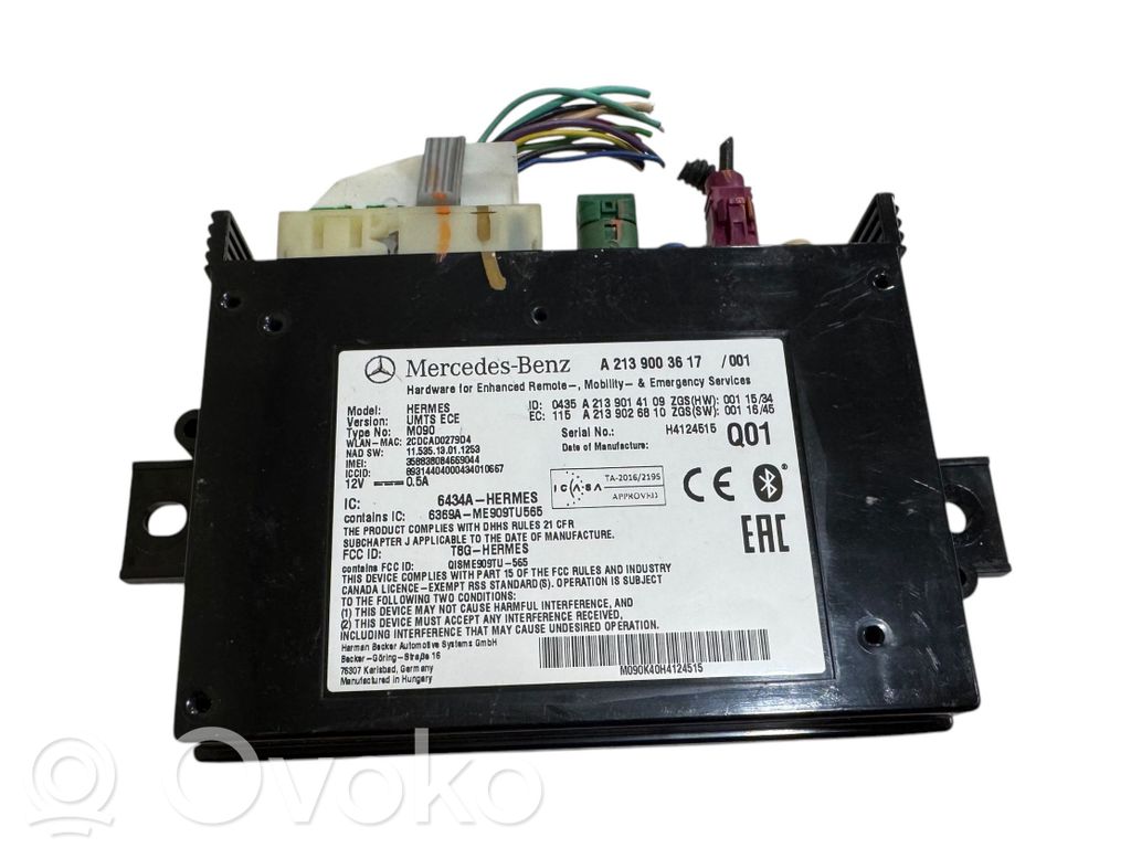 Mercedes-Benz X-class W470 Bluetooth control unit module 