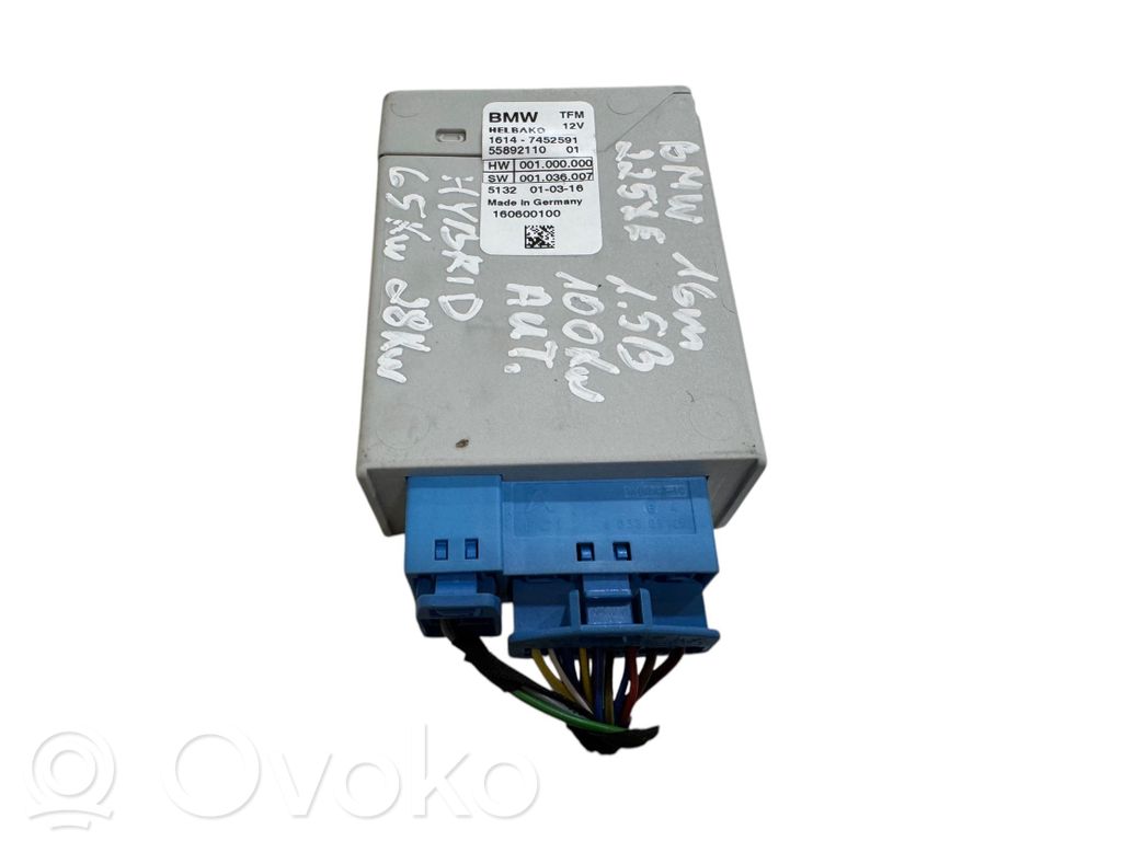 BMW 2 F45 Fuel injection pump control unit/module 
