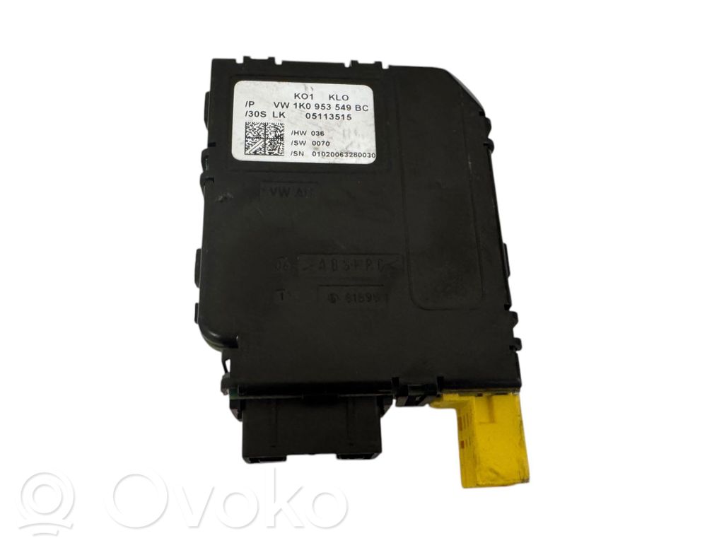 Volkswagen Golf VI Sensor de ángulo de dirección 