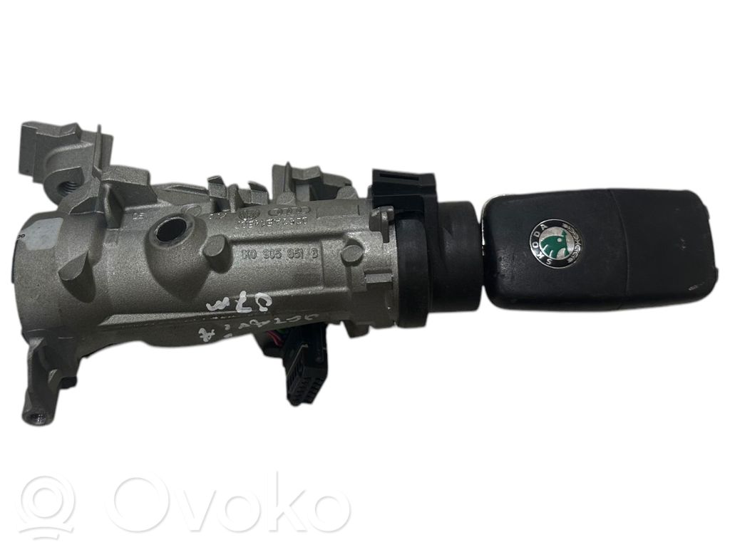Skoda Octavia Mk2 (1Z) Ignition lock 