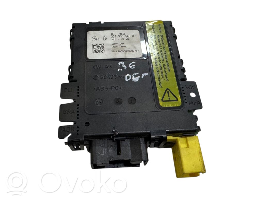 Volkswagen PASSAT B6 Sensor de ángulo de dirección 