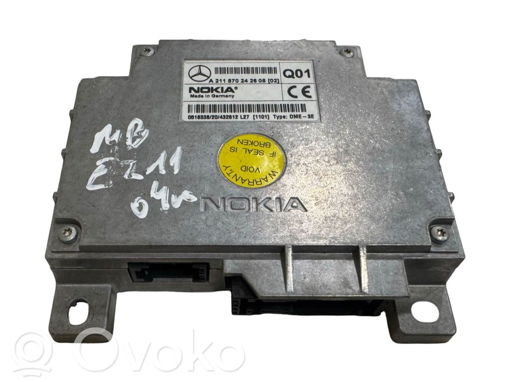 Mercedes-Benz E W211 Phone control unit/module 