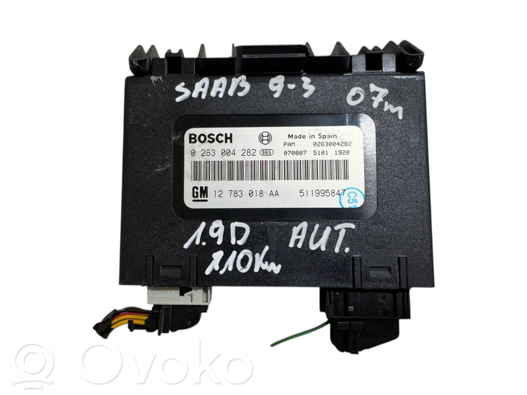 Saab 9-3 Ver2 Unidad de control/módulo PDC de aparcamiento 