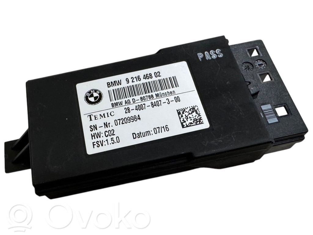 BMW 2 F45 Module de commande de siège 