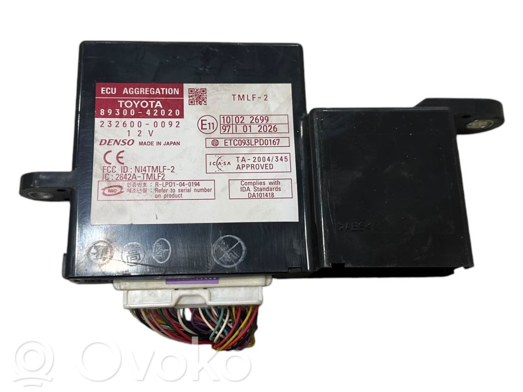 Toyota RAV 4 (XA30) Other control units/modules 