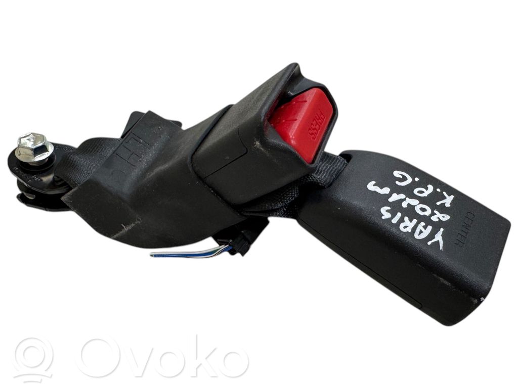 Toyota Yaris XP210 Klamra tylnego pasa bezpieczeństwa 
