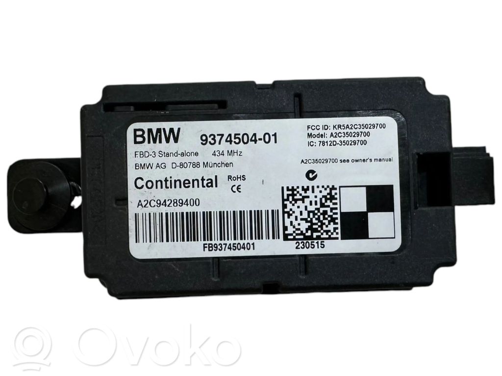 BMW 3 F30 F35 F31 Sonstige Steuergeräte / Module 