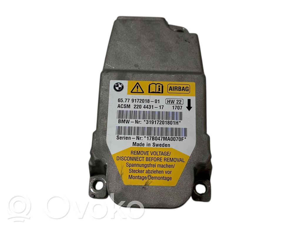 BMW 5 E60 E61 Airbag control unit/module 