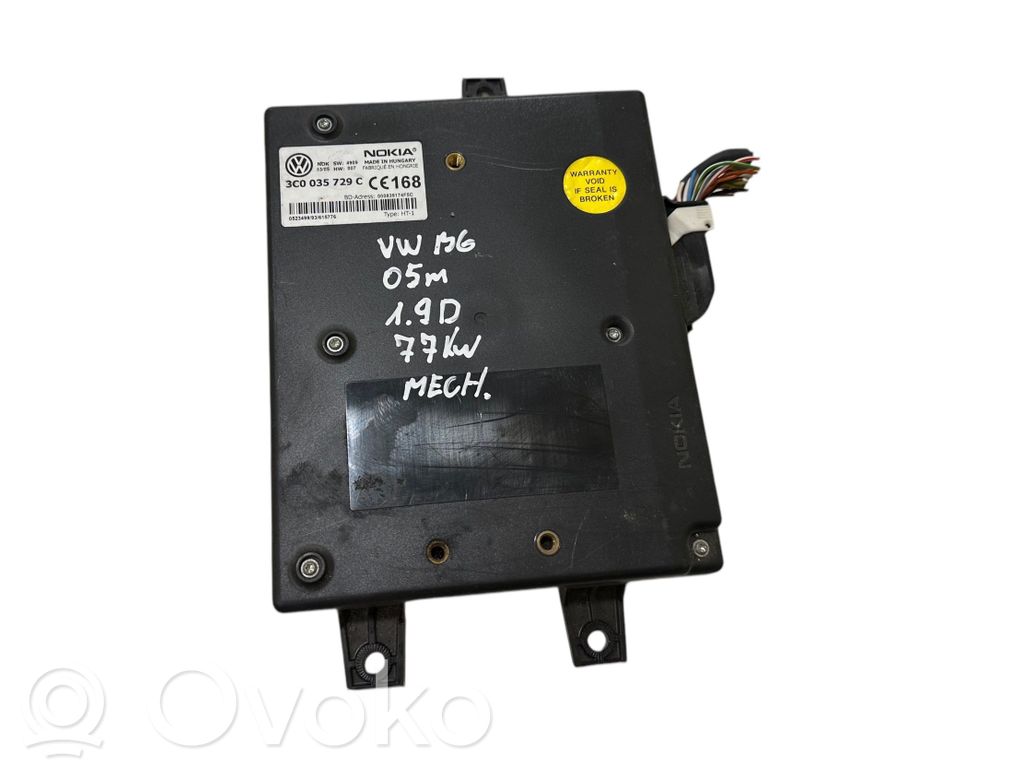 Volkswagen PASSAT B6 Phone control unit/module 