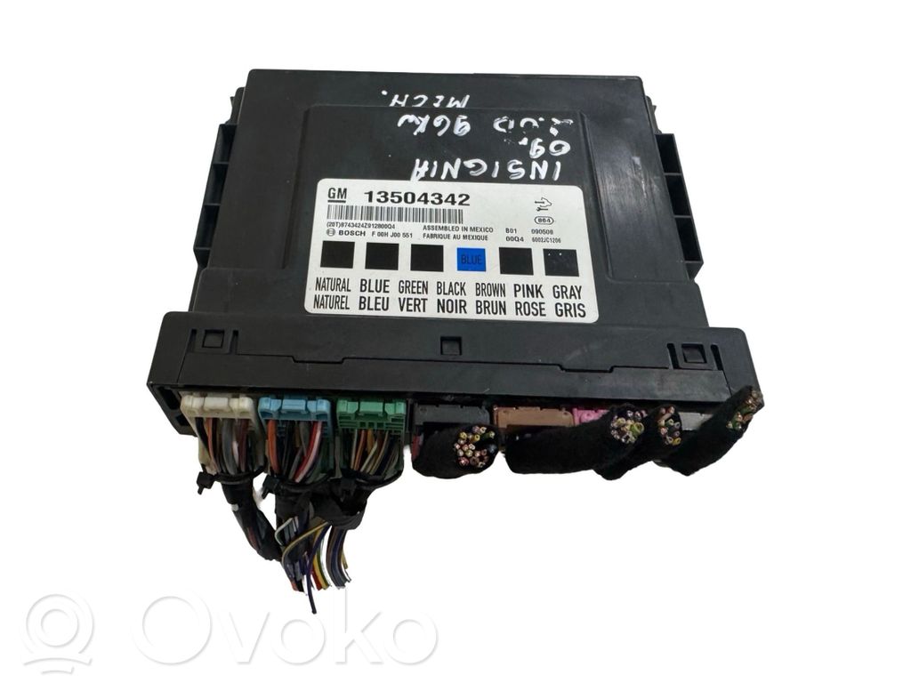 Opel Insignia A Comfort/convenience module 
