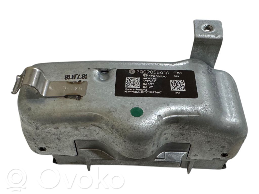 Volkswagen e-Golf Steering wheel lock 