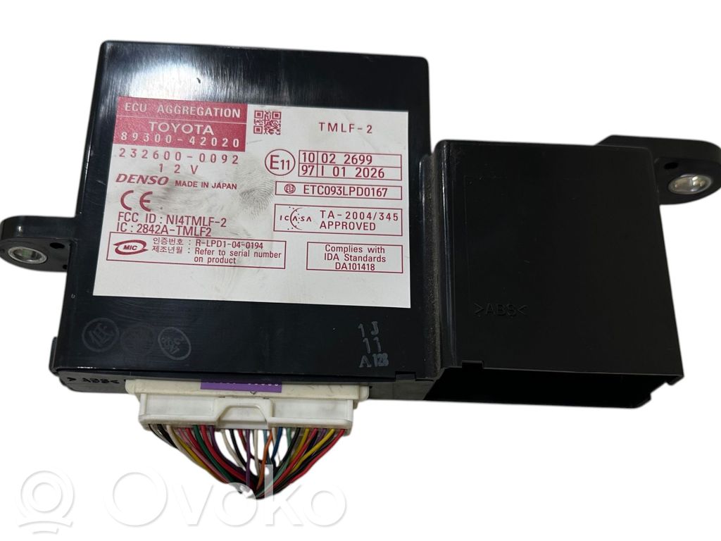 Toyota RAV 4 (XA30) Other control units/modules 