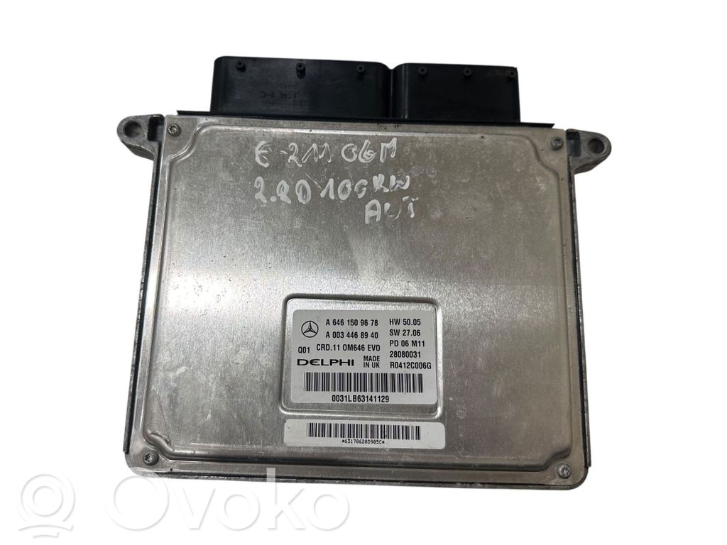 Mercedes-Benz E W211 Engine control unit/module 