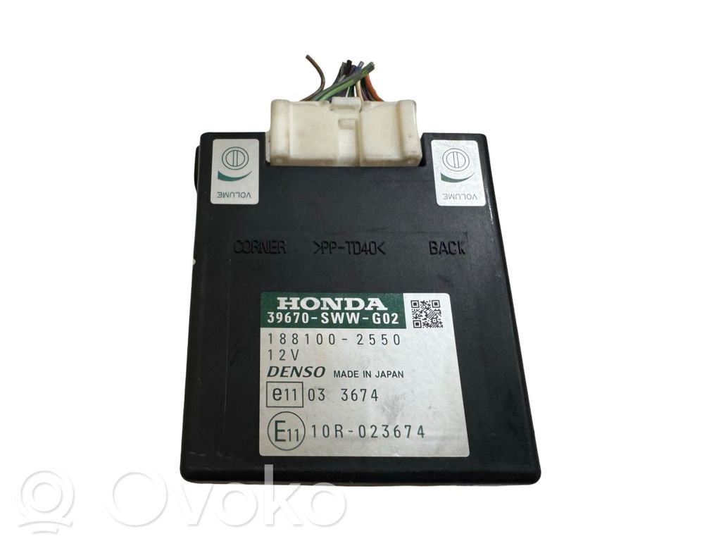 Honda CR-V Unidad de control/módulo PDC de aparcamiento 