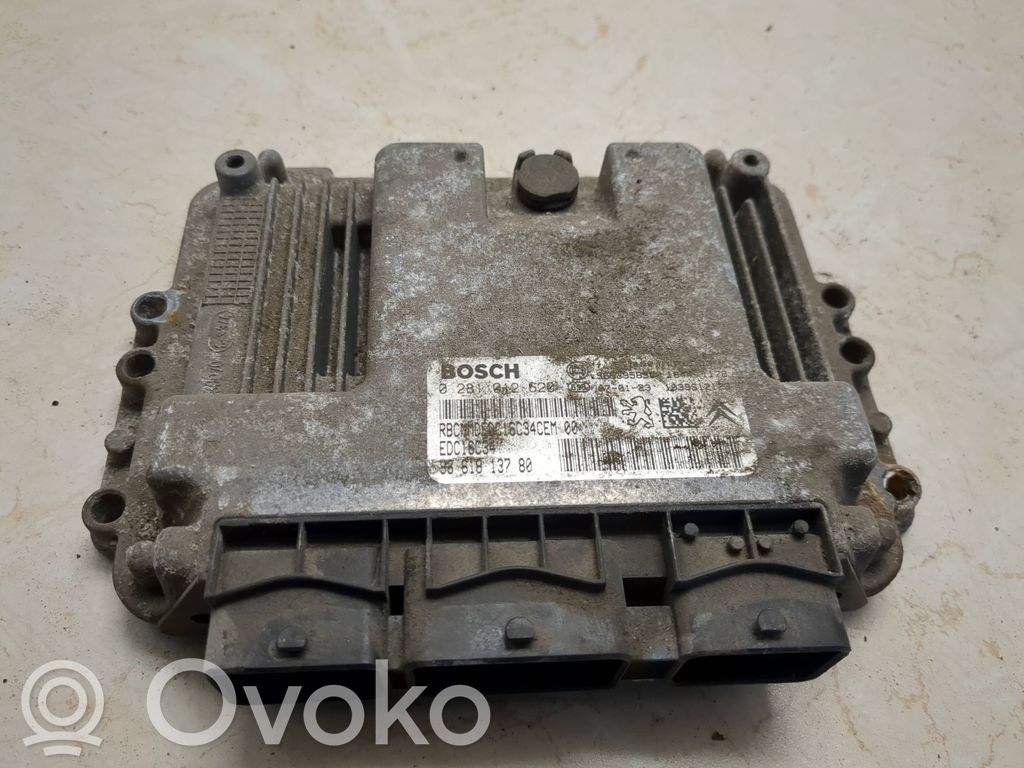 Peugeot 207 Engine control unit/module 