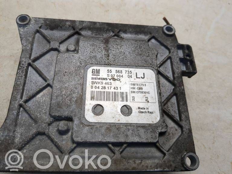 Opel Astra H Engine control unit/module 