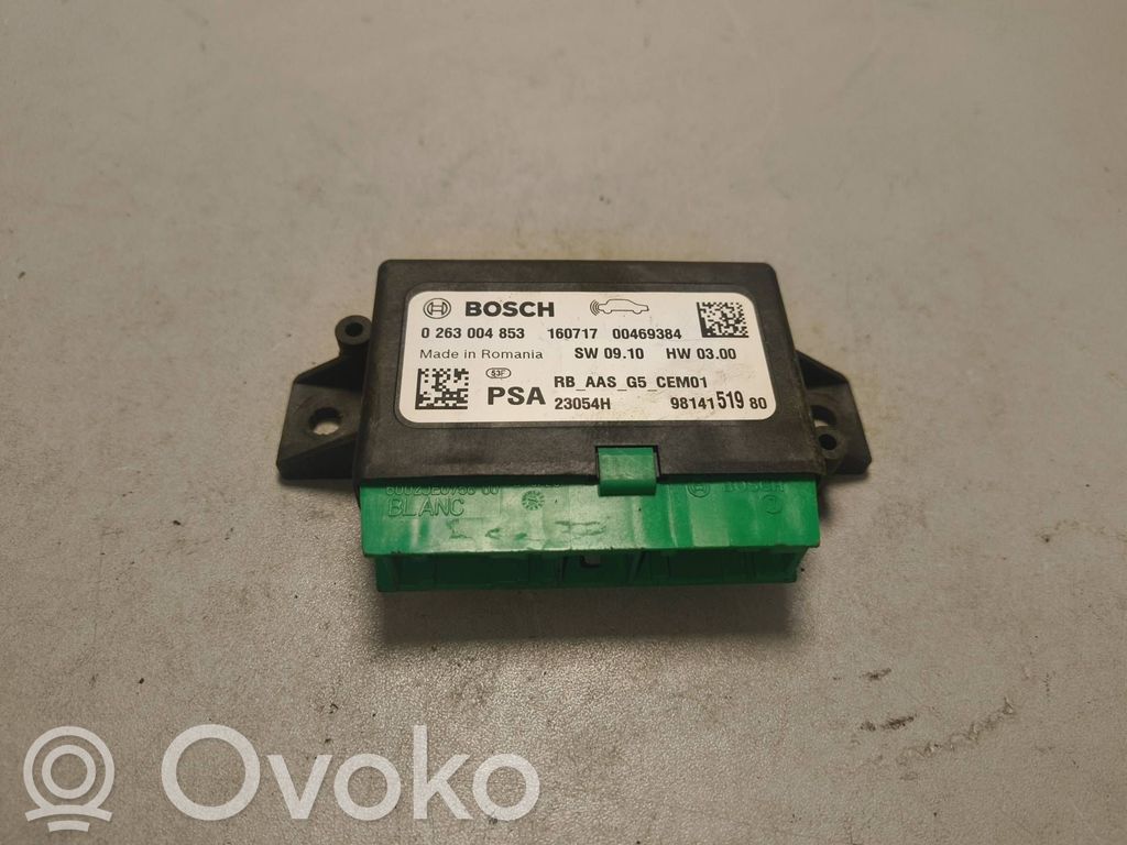 Peugeot 508 Parking PDC control unit/module 