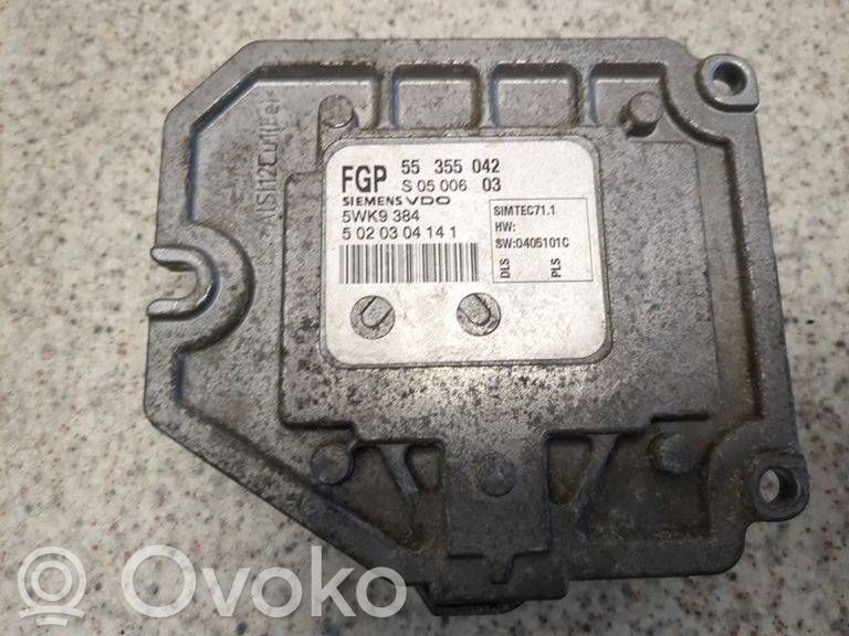 Opel Tigra B Engine control unit/module 