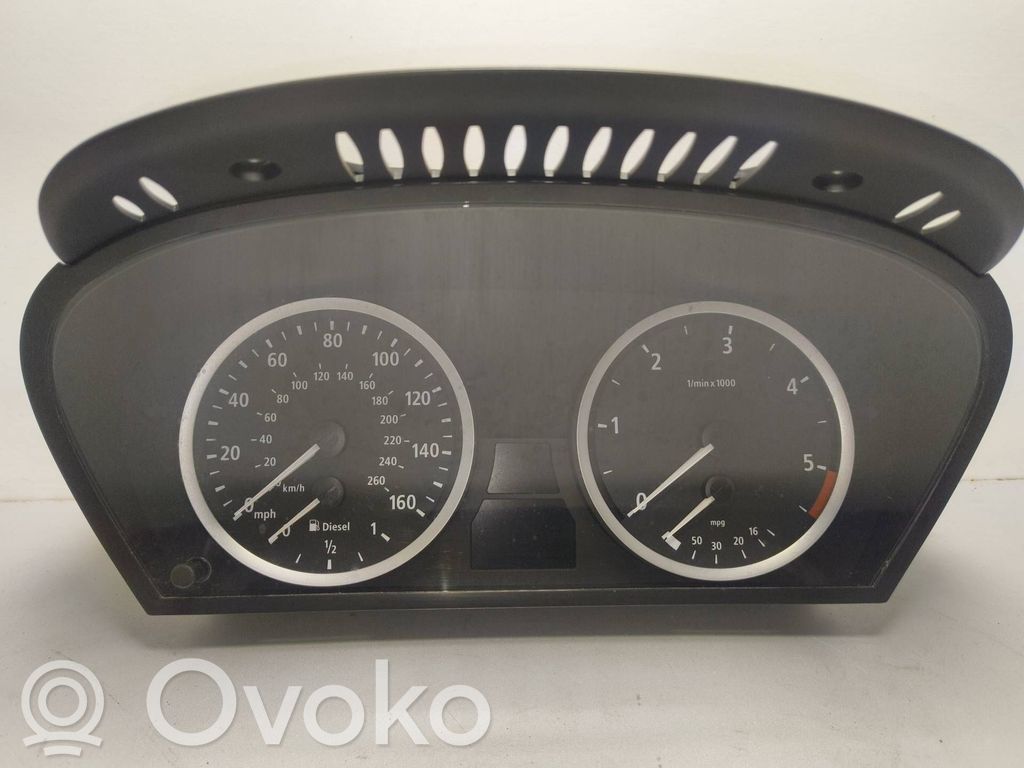 BMW 5 E60 E61 Speedometer (instrument cluster) 