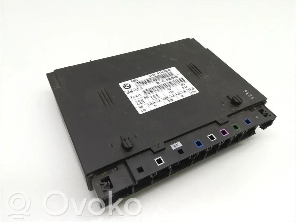 BMW 7 E65 E66 Seat control module 