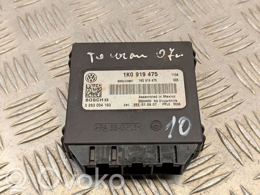 Volkswagen Touran I Parking PDC control unit/module 