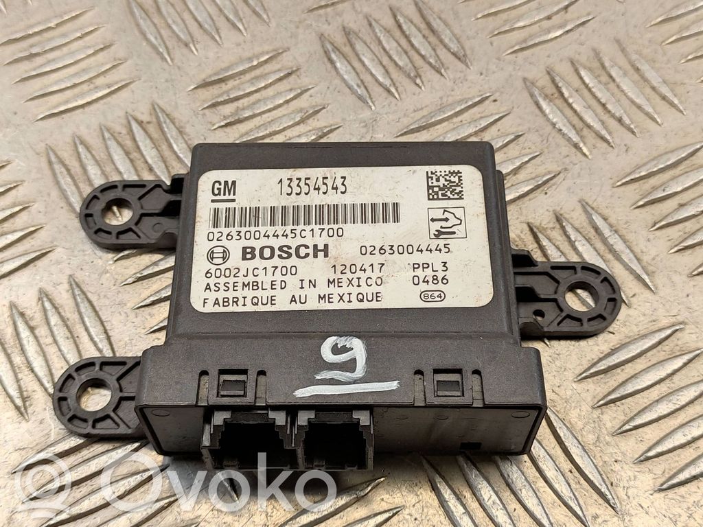 Opel Astra J Parking PDC control unit/module 
