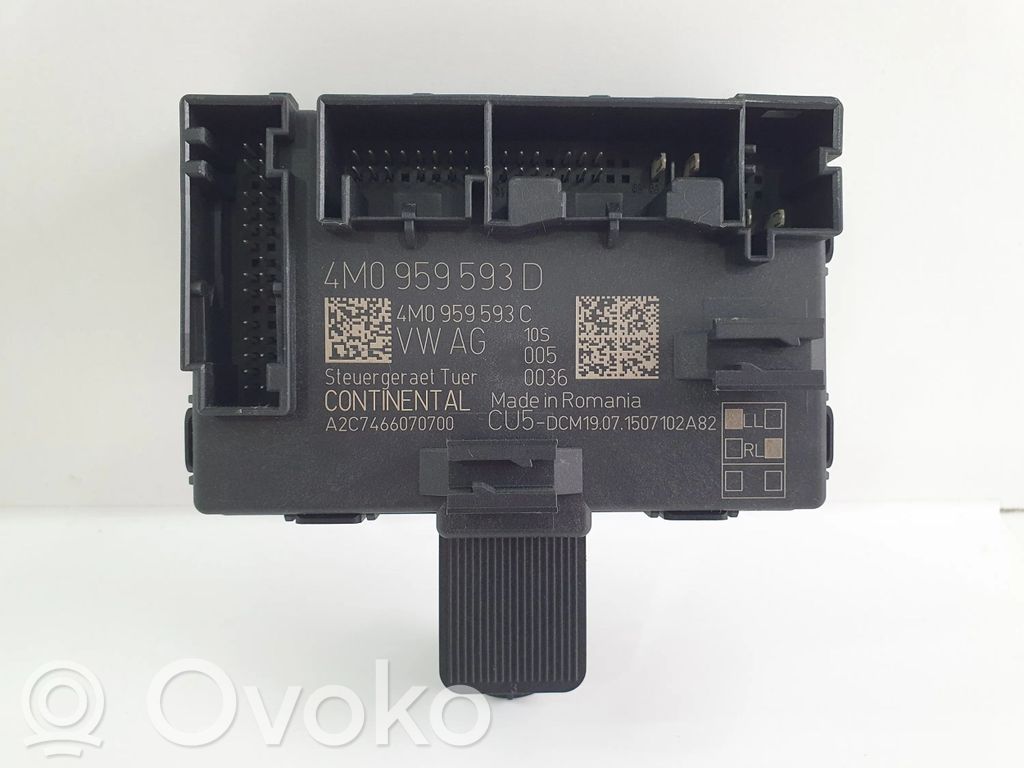 Audi Q7 4M Door control unit/module 