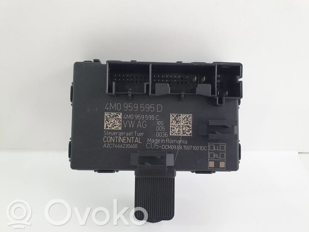 Audi Q7 4M Door control unit/module 