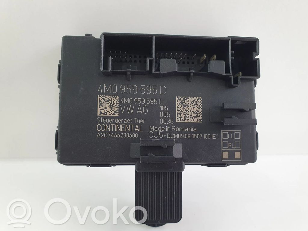 Audi Q7 4M Door control unit/module 