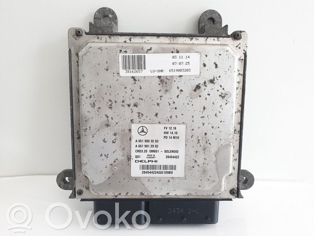 Mercedes-Benz Sprinter W906 Engine control unit/module 