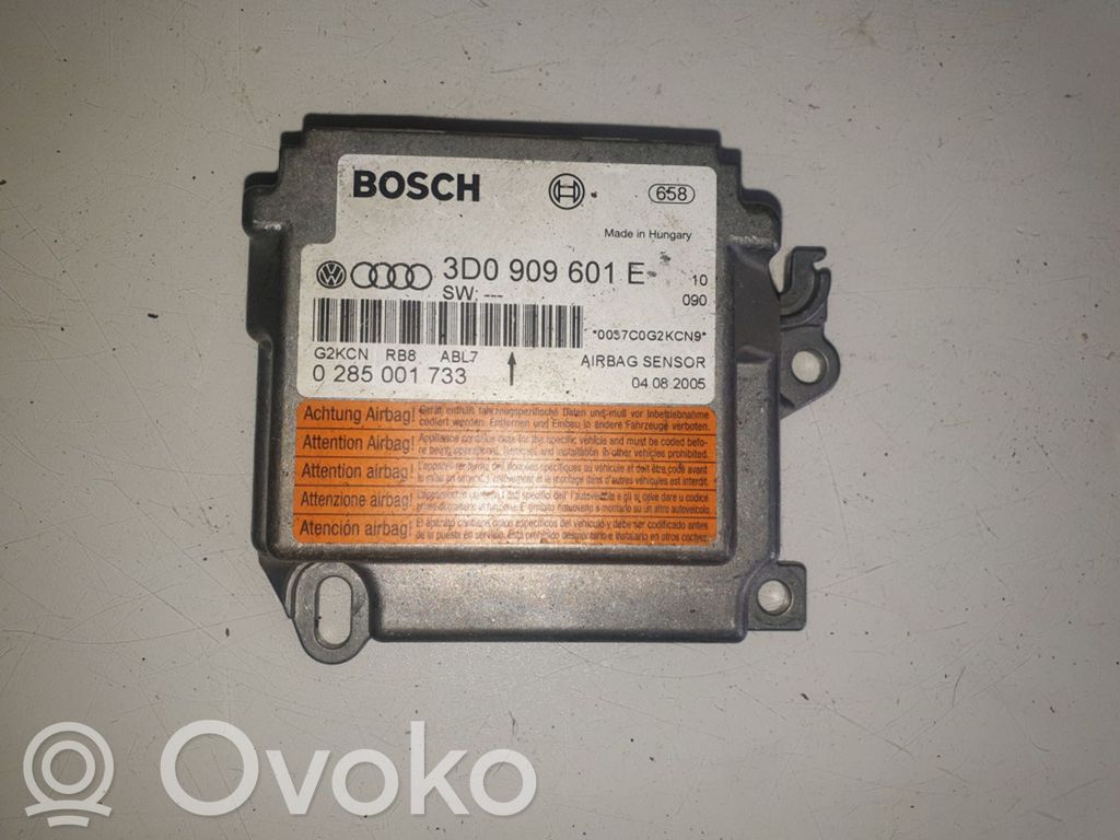 Volkswagen Phaeton Airbag control unit/module 