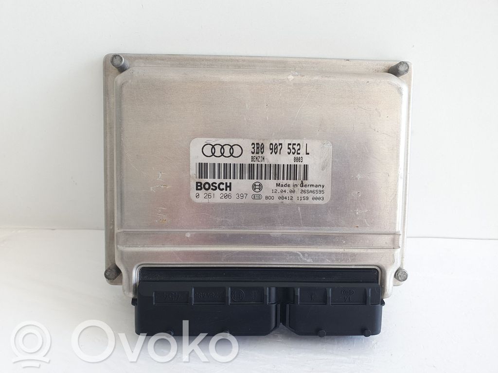 Engine control unit/module   3B0907552L,0261206397