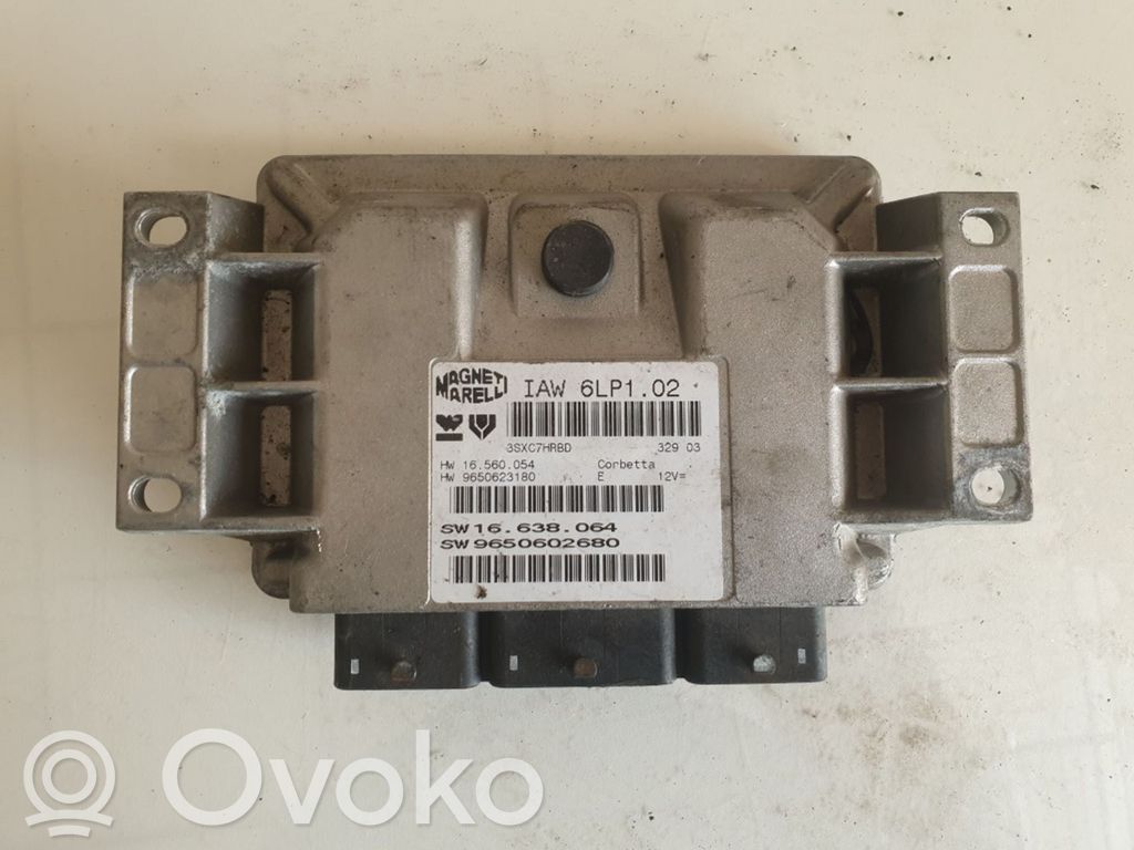 Peugeot 308 Engine control unit/module 