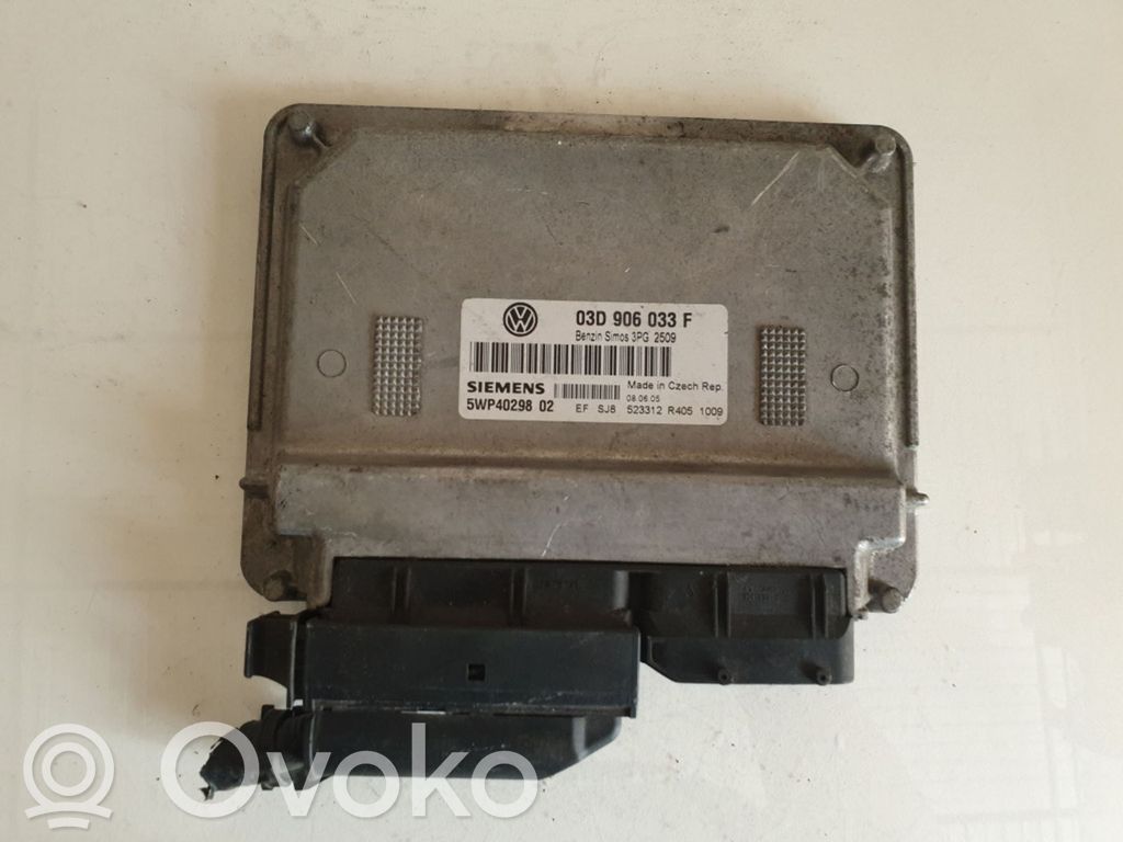 Volkswagen Polo IV 9N3 Engine control unit/module 