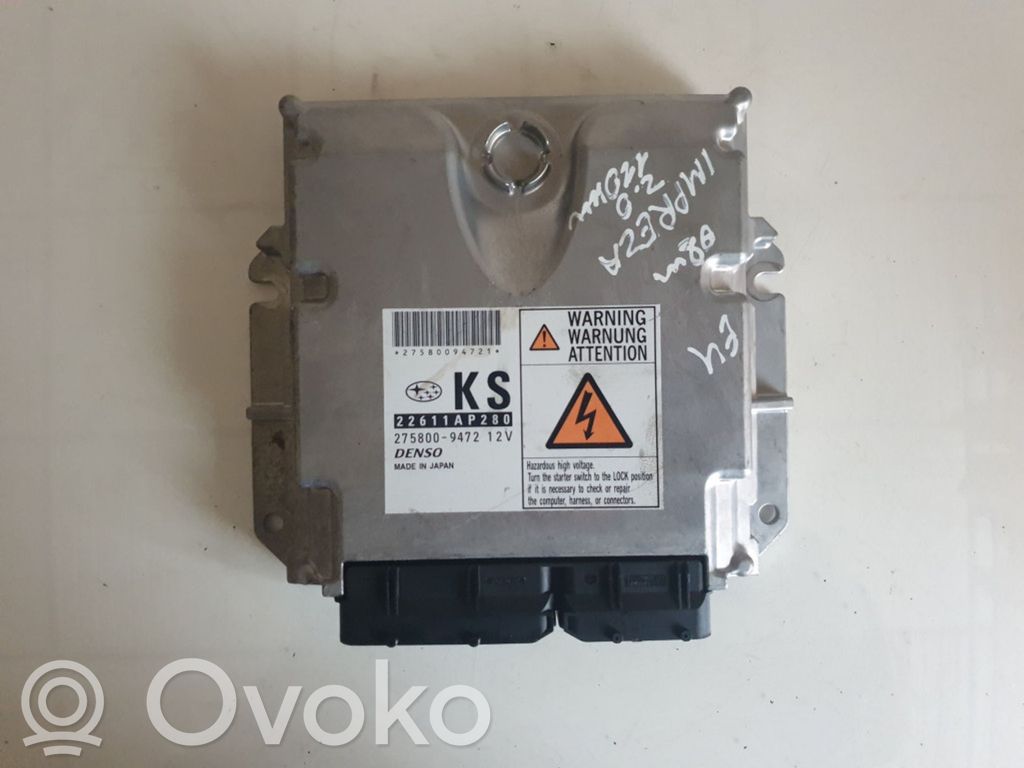 Subaru Impreza III Engine control unit/module 