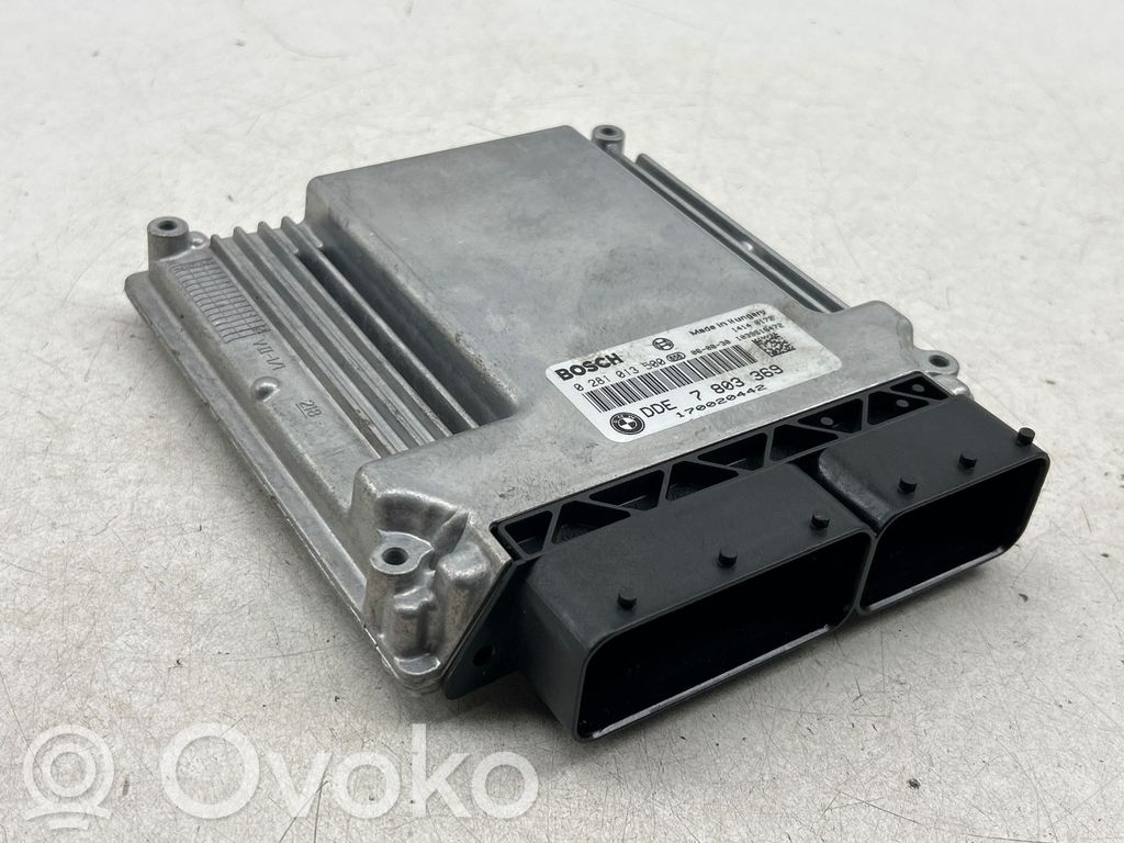 BMW 5 E60 E61 Dzinēja vadības bloks 