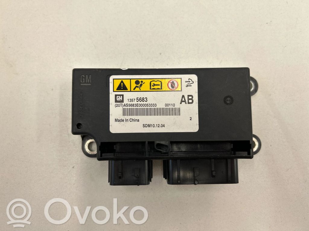 Sterownik / Moduł Airbag   13575683,SDM101204,AS5688B0000533