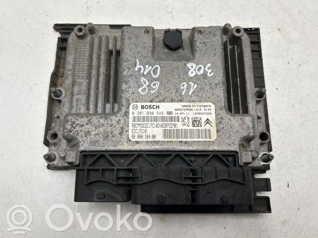 Peugeot 308 Engine control unit/module 
