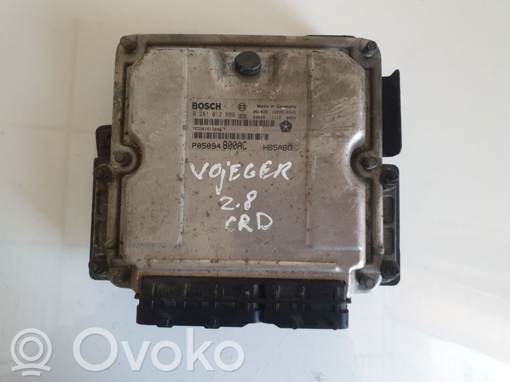Chrysler Voyager Engine control unit/module 