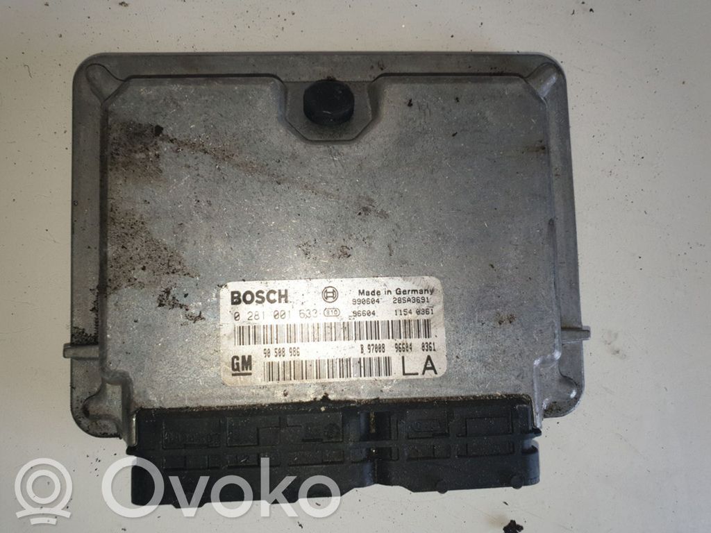 Opel Vectra B Engine control unit/module 