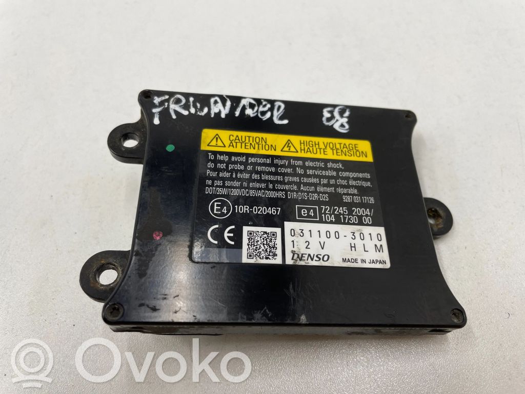 Sterownik / moduł świateł Xenon   0311003010,10R020467,104173000