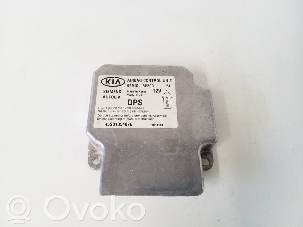 KIA Sorento Airbag control unit/module 