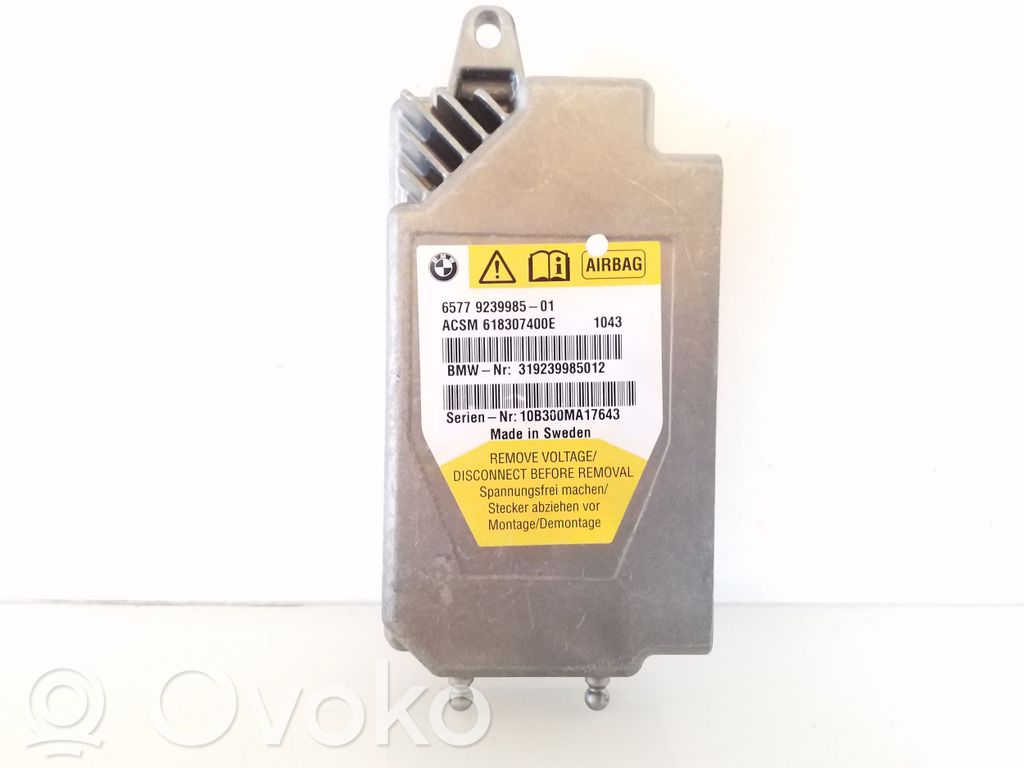 BMW 5 F10 F11 Airbag control unit/module 