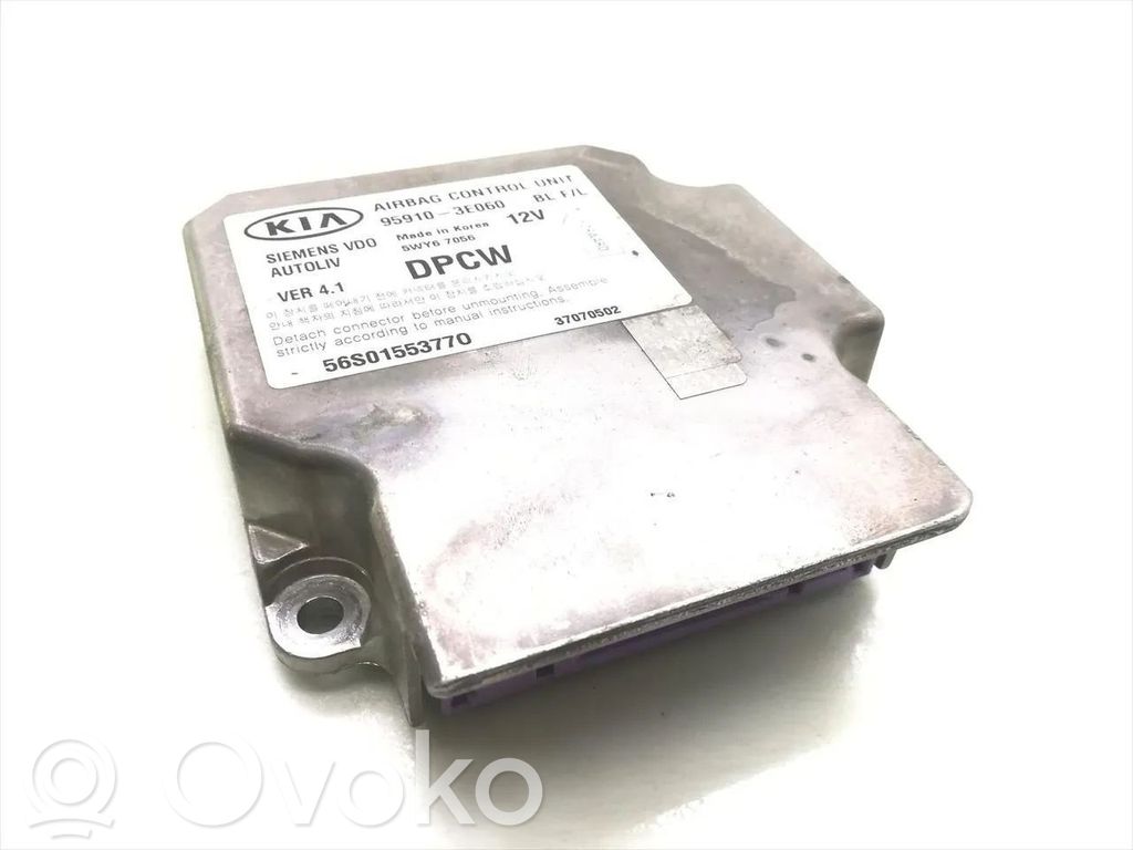 KIA Sorento Airbag control unit/module 