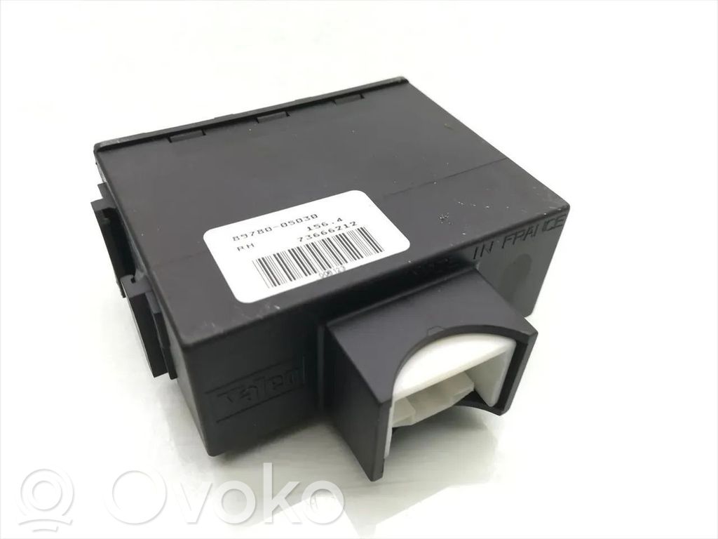 Toyota Avensis T250 Unitate/modul control alarmă 