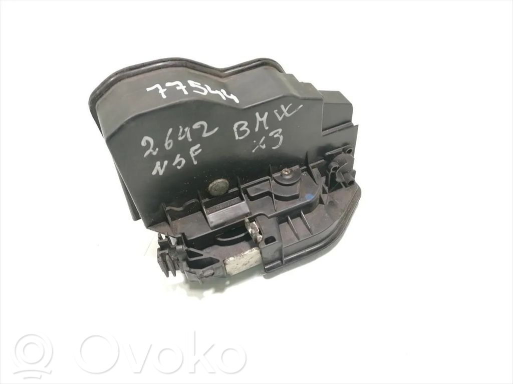 BMW X3 E83 Front door lock 
